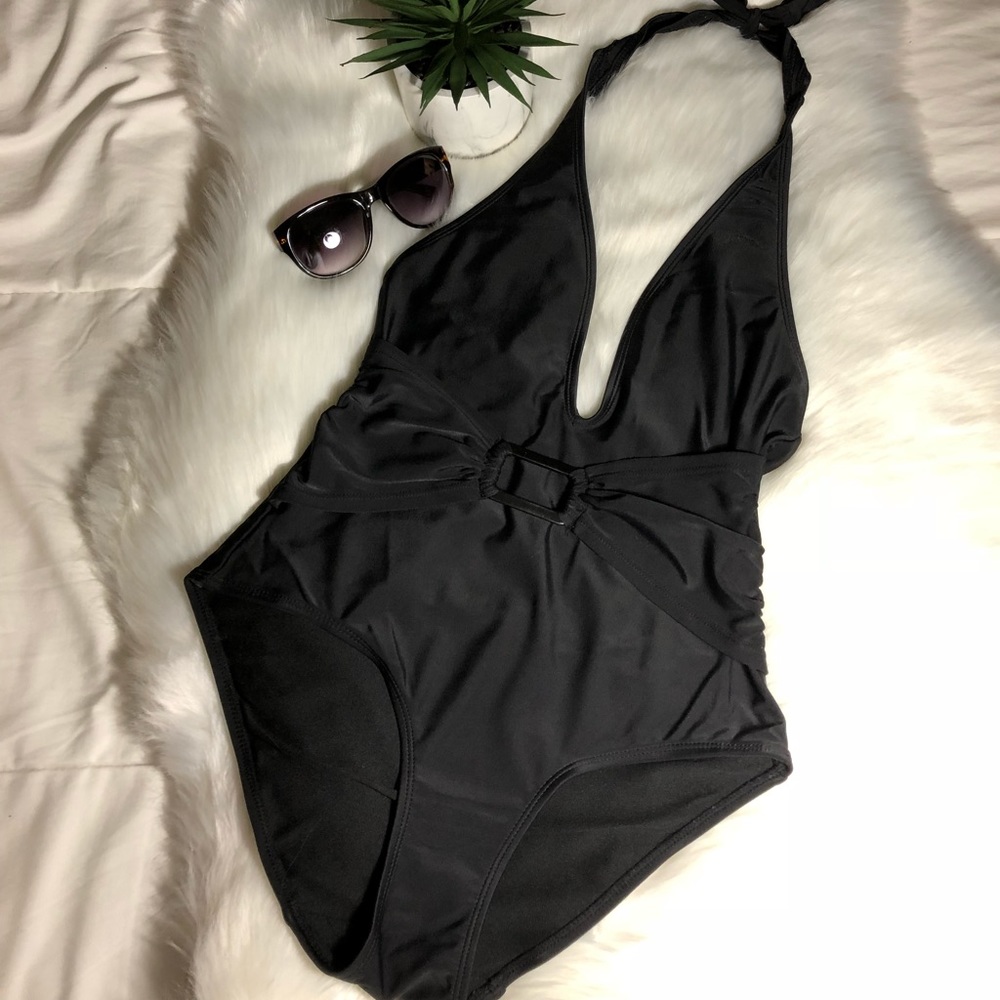 Black one piece